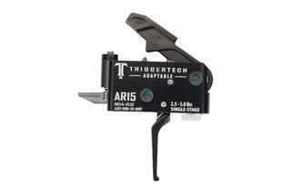 TriggerTech AR-15 Single-Stage Adaptable Flat Trigger provides zero creep, short overtravel, and a tactical reset for AR-15 platforms.